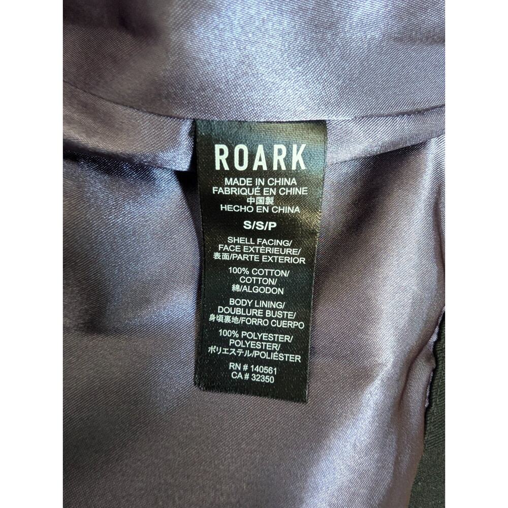 NWT Roark Hokkaido Garage Jacket Mens S Black Embroidered Tiger Full Zip RJ276 - Picture 5 of 6